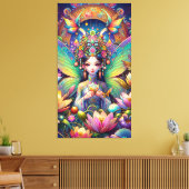 Vietnamese Fairy Leinwanddruck (Insitu (Wohnzimmer))