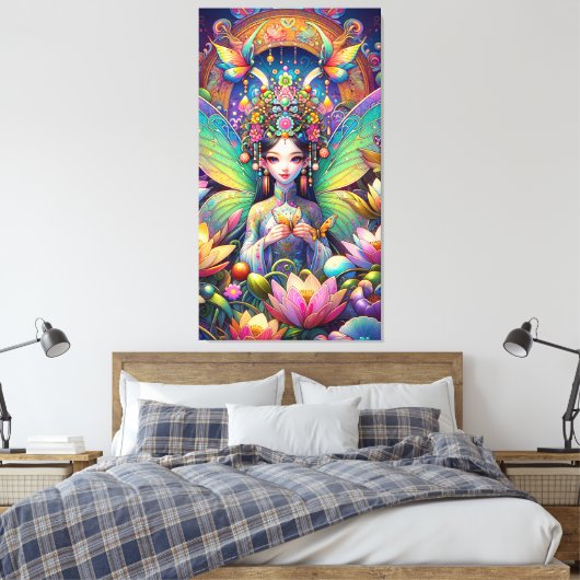 Vietnamese Fairy Leinwanddruck (Insitu (Schlafzimmer))