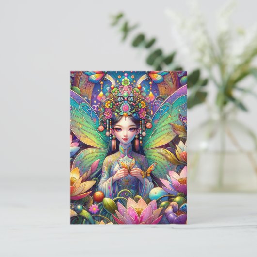 Vietnamese Fairy Postkarte (Stehend Vorderseite)