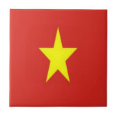 VIETNAMESE FLAG, Vietnam, Asien, Fliese (Vorderseite)