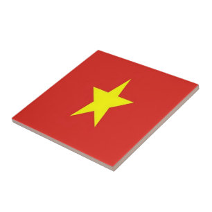 VIETNAMESE FLAG, Vietnam, Asien, Fliese