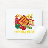Vietnamese Lunar New Year 2026 Tet Viet Chuc Mung  Mousepad (Mit Mouse)