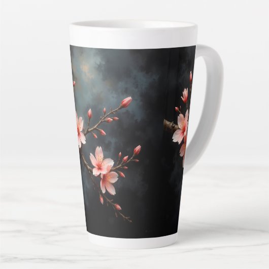 Vietnamese Peach Blossom Art Milchtasse (Rechte Ecke)