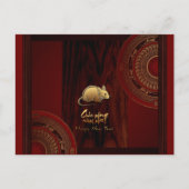 Vietnamesisch Bronze Drums Têt New Year 2020 HHP2 Einladungspostkarte (Vorderseite)