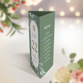 Vietnamesisch-englisches Menü, Tischnummer und Dan