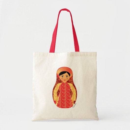 Vietnamesisch Fire Matryoshka Bag Tragetasche (Vorne)