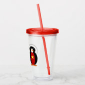 Vietnamesisch Gesprächspartnerin Penguin Personali Acryltrinkbecher (Links)
