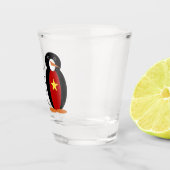 Vietnamesisch Gesprächspartnerin Penguin Personali Schnapsglas (Rechts)