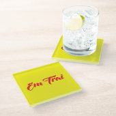 Vietnamesisch (jung) Bruder - Em Trai ~ Tietet Viv Glasuntersetzer (Schrägansicht)