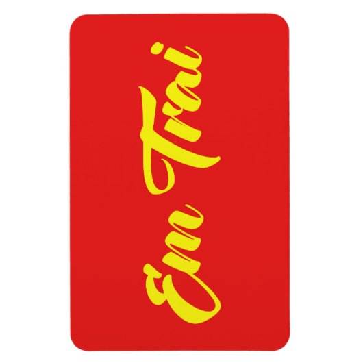 Vietnamesisch (jung) Bruder - Em Trai ~ Tietet Viv Magnet (Vertikal)