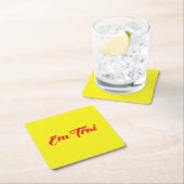 Vietnamesisch (jung) Bruder - Em Trai ~ Tietet Viv Rechteckiger Pappuntersetzer (Vor Ort)