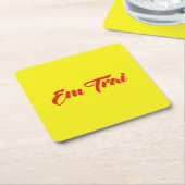 Vietnamesisch (jung) Bruder - Em Trai ~ Tietet Viv Rechteckiger Pappuntersetzer (angewinkelt)