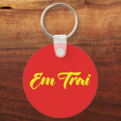 Vietnamesisch (jung) Bruder - Em Trai ~ Tietet Viv Schlüsselanhänger (Vorderseite)