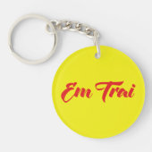 Vietnamesisch (jung) Bruder - Em Trai ~ Tietet Viv Schlüsselanhänger (Vorderseite)