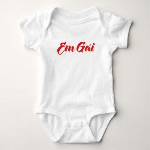 vietnamesisch (jung) Schwester - Em Gái ~ Tietet Baby Strampler