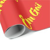 vietnamesisch (jung) Schwester - Em Gái ~ Tietet Geschenkpapier (Rolleneckpunkt)