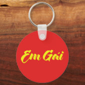 vietnamesisch (jung) Schwester - Em Gái ~ Tietet Schlüsselanhänger (Vorderseite)