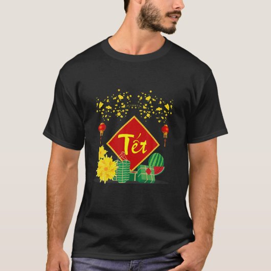 Vietnamesisch Lunar New Year - Tet 2022 T-Shirt (Vorderseite)