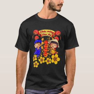 Vietnamesisch Lunar New Year Tet Viet Tiger Chuc M T-Shirt