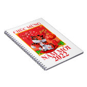 Vietnamesisch Lunar New Year Tet Viet Tiger Nam Mo Notizblock (Rechte Seite)