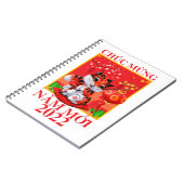 Vietnamesisch Lunar New Year Tet Viet Tiger Nam Mo Notizblock (Linke Seite)