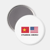 Vietnamesisch Magnet (Vorderseite/Rückseite)