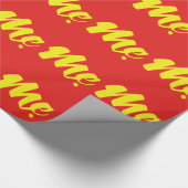 Vietnamesisch Mutter - MŌ ~ TietNetVivimontSprache Geschenkpapier (Ecke)