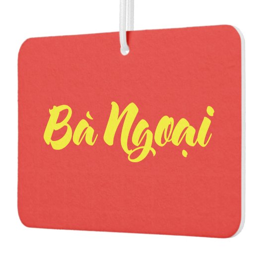 Vietnamesisch (mütterlich) Großmutter - Bà Ngoi Autolufterfrischer (Links)