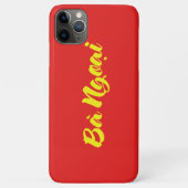 Vietnamesisch (mütterlich) Großmutter - Bà Ngoi Case-Mate iPhone Hülle (Rückseite)