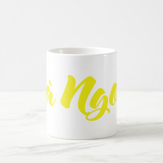 Vietnamesisch (mütterlich) Großmutter - Bà Ngoi Kaffeetasse (Mittel)