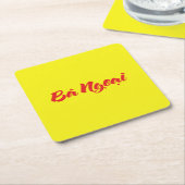 Vietnamesisch (mütterlich) Großmutter - Bà Ngoi Rechteckiger Pappuntersetzer (angewinkelt)