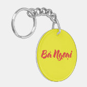 Vietnamesisch (mütterlich) Großmutter - Bà Ngoi Schlüsselanhänger (Vorderseite links)