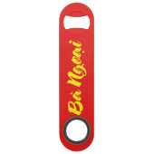 Vietnamesisch (mütterlich) Großmutter - Bà Ngoi Speed Flaschenöffner (Vorderseite)