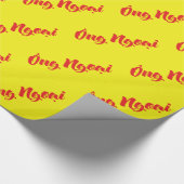 Vietnamesisch (mütterlich) Großvater - Ông Ngoi Geschenkpapier (Ecke)