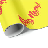 Vietnamesisch (mütterlich) Großvater - Ông Ngoi Geschenkpapier (Rolleneckpunkt)