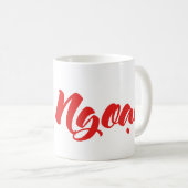 Vietnamesisch (mütterlich) Großvater - Ông Ngoi Kaffeetasse (VorderseiteRechts)