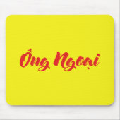 Vietnamesisch (mütterlich) Großvater - Ông Ngoi Mousepad (Vorne)