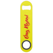 Vietnamesisch (mütterlich) Großvater - Ông Ngoi Speedflaschenöffner (Rückseite)