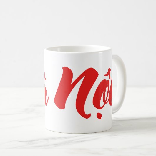 Vietnamesisch (Paternal) Großmutter - Bà Noi Kaffeetasse (VorderseiteRechts)