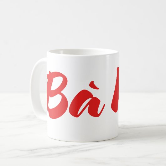 Vietnamesisch (Paternal) Großmutter - Bà Noi Kaffeetasse (Vorderseite Links)