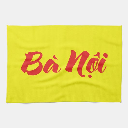 Vietnamesisch (Paternal) Großmutter - Bà Noi Küchentuch (Horizontal)