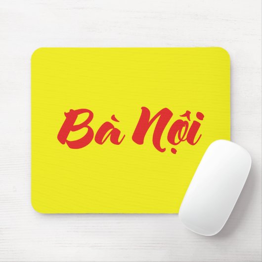 Vietnamesisch (Paternal) Großmutter - Bà Noi Mousepad (Mit Mouse)