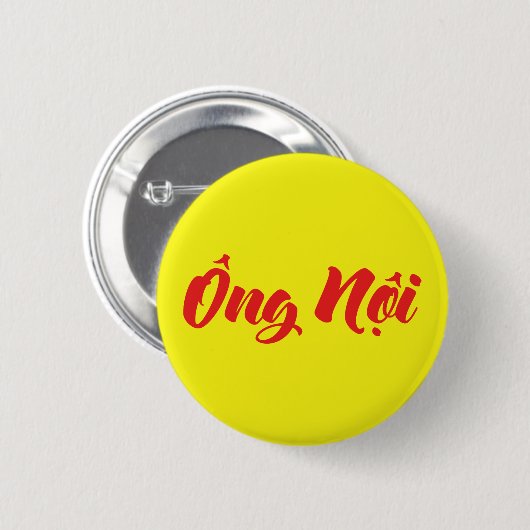 Vietnamesisch (Paternal) Großvater - Ông Noi Button (Vorne & Hinten)