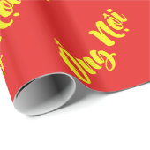 Vietnamesisch (Paternal) Großvater - Ông Noi Geschenkpapier (Rolleneckpunkt)