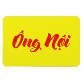 Vietnamesisch (Paternal) Großvater - Ông Noi Magnet (Horizontal)