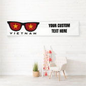 Vietnamesisch Shades benutzerdefinierte Text- und  Banner (Insitu)