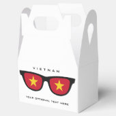 Vietnamesisch Shades benutzerdefinierte Text- und  Geschenkschachtel (Geöffnet)