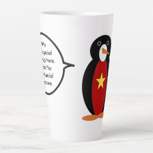 Vietnamesisch sprechende Ms. Penguin Personalisier Milchtasse