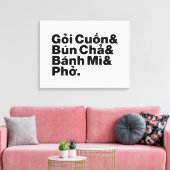 Vietnamesisch Street Food Leinwanddruck (Insitu (Wohnzimmer))