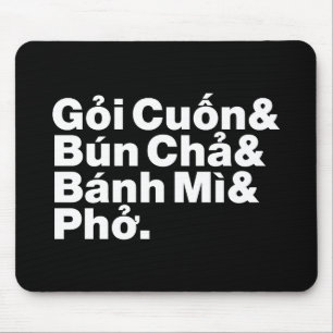 Vietnamesisch Street Food Mousepad